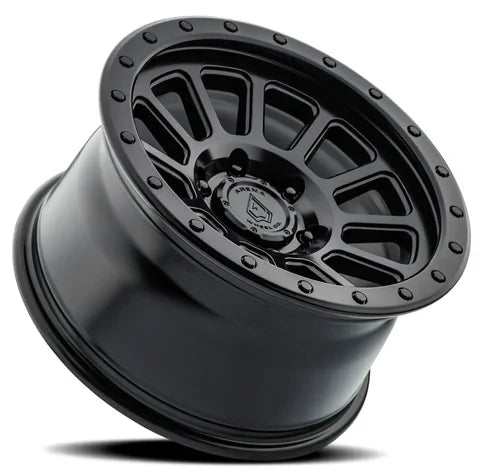 17x9 arena wheel a105 ammo satin black wheel 6x5.5 bolt pattern 0mm offset