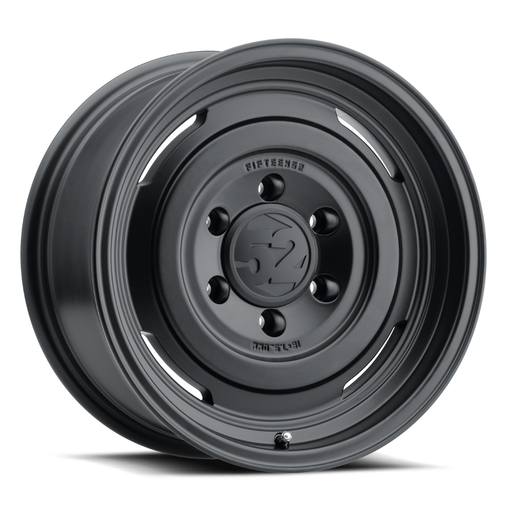 17x8 Fifteen 52 Analog HD Satin Black Wheel 6x5.5 Bolt Pattern +25mm Offset