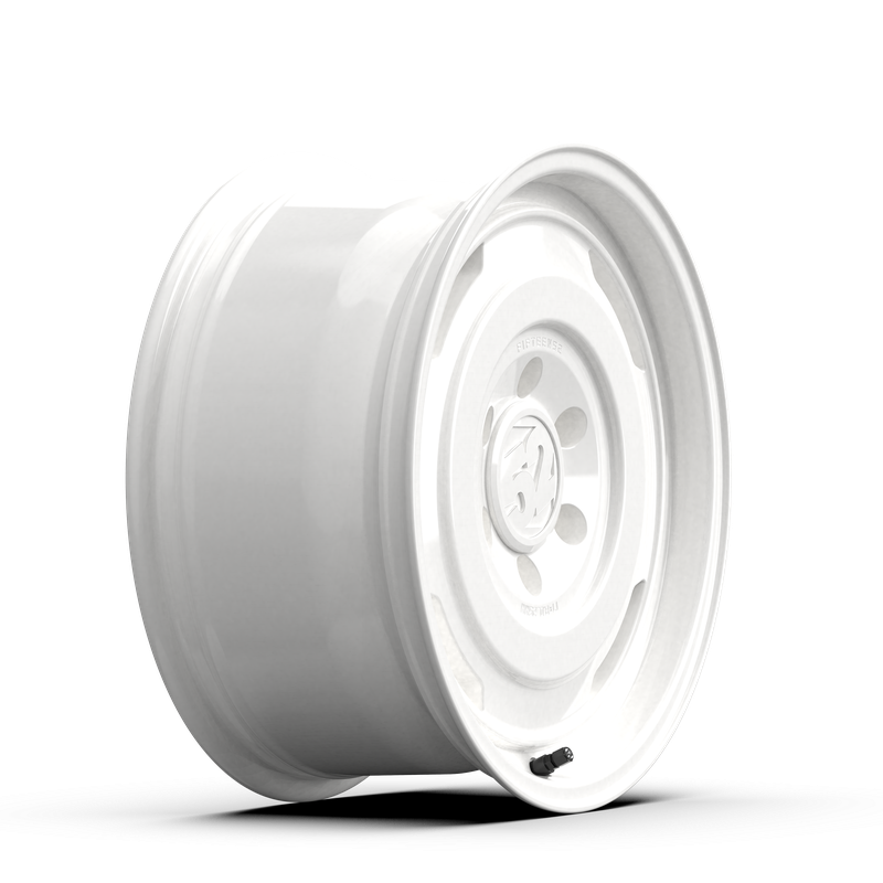 17x8.5 Fifteen 52 Analog HD Gloss White Wheel 6x5.5 Bolt Pattern 0mm Offset