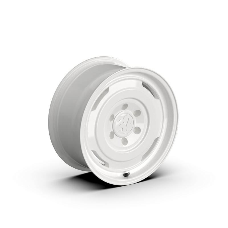 16x7.5 Fifteen 52 Analog HD Gloss White Wheel 6x5.5 Bolt Pattern 0mm Offset