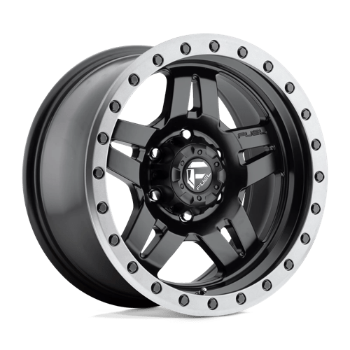 18x9 fuel off-road d557 anza matte black gun metal ring wheel 6x5.5 bolt pattern 19mm offset