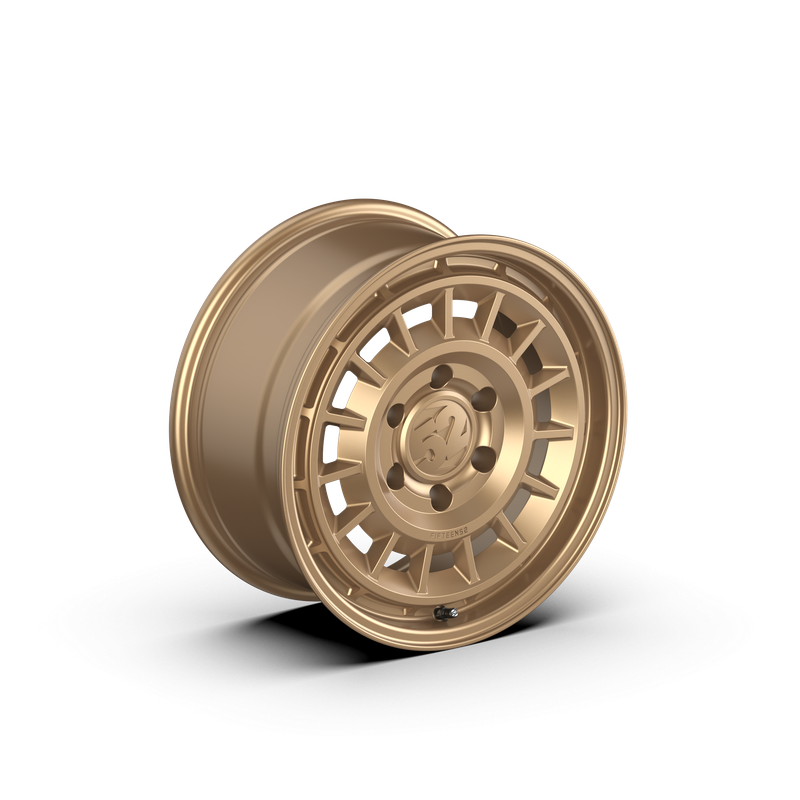 17x8 Fifteen 52 Alpen HD Matte Bronze Wheel 6x5.5 Bolt Pattern +35mm Offset