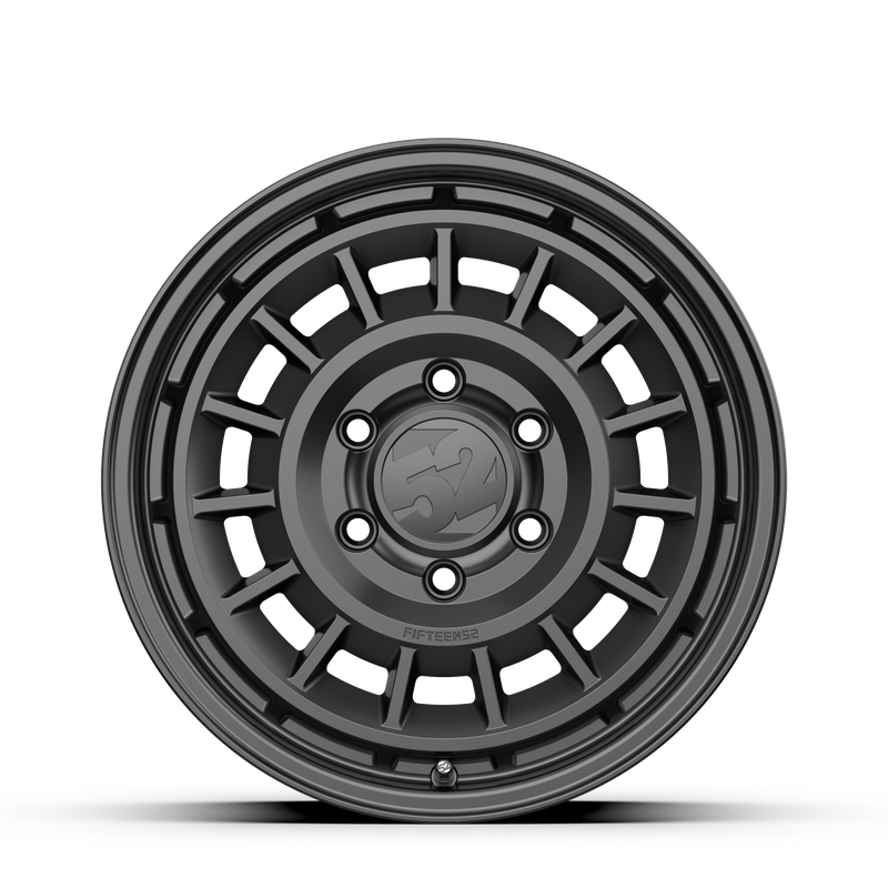 17x8 Fifteen 52 Alpen HD Satin Grey Wheel 6x5.5 Bolt Pattern +35mm Offset