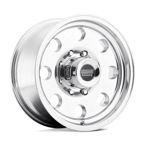 16x8 american racing ar172 baja polished wheel 6x5.5 bolt pattern 0mm offset