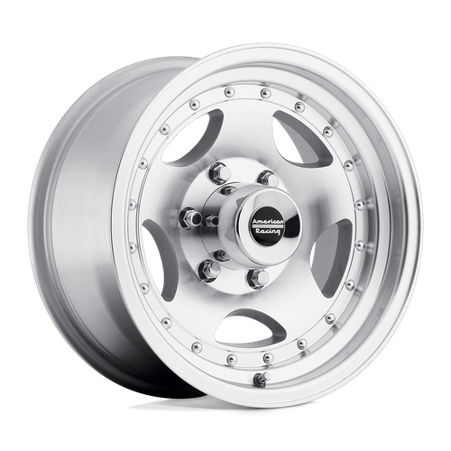 15x8 american racing ar23 type 23 machined w clear coat wheel 6x5.5 bolt pattern 19mm offset