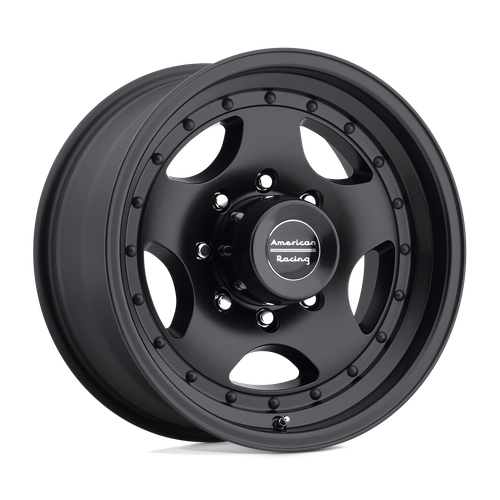15x10 american racing ar23 type 23 satin black w clear coat wheel 6x5.5 bolt pattern 44mm offset