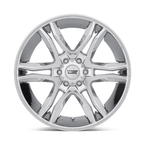 20x8 5 american racing ar893 mainline chrome wheel 6x5.5 bolt pattern 15mm offset
