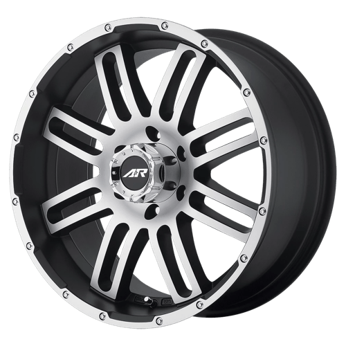 20x9 american racing ar901 satin black machined wheel 6x5.5 bolt pattern 20mm offset