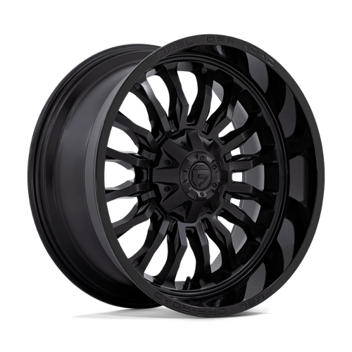 22x10 fuel off-road d796 arc matte black w gloss black lip wheel 6x5.5 bolt pattern 18mm offset