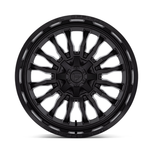 22x10 fuel off-road d796 arc matte black w gloss black lip wheel 6x5.5 bolt pattern 18mm offset