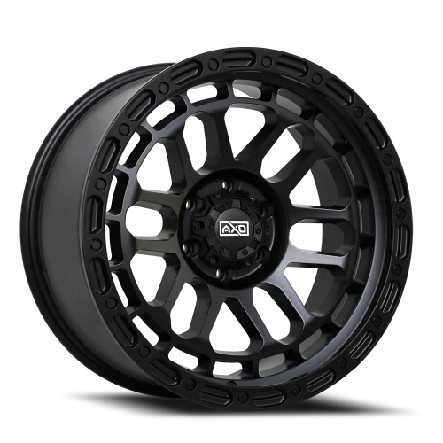 20x9 AXD Off-Road AS4 Satin Black Wheel 6x5.5 Bolt Pattern 0mm Offset