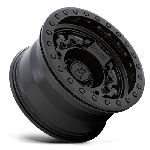 17x8 5 black rhino hard alloys avg avenger matte black w black hardware beadlock wheel 6x5.5 bolt pattern 30mm offset