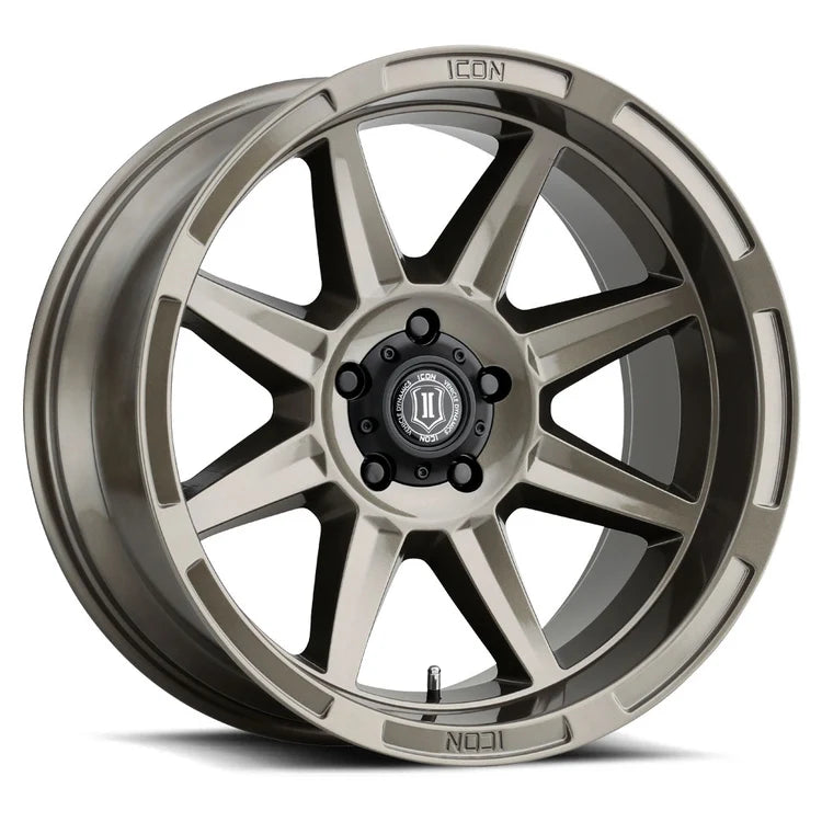20x10 Icon Alloys Bandit Gloss Bronze Wheel 6x5.5 Bolt Pattern -24mm Offset