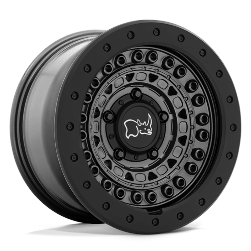 20x9 black rhino hard alloys bcd barricade gun black w black rock guard wheel 6x5.5 bolt pattern 0mm offset