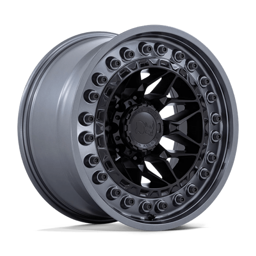 18x9 black rhino hard alloys br008 alpha matte black w gunmetal lip wheel 6x5.5 bolt pattern 20mm offset