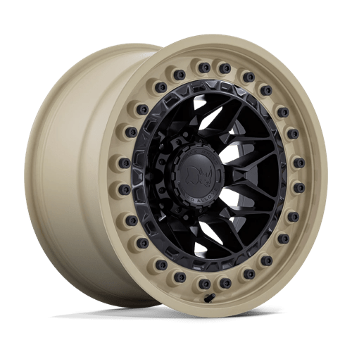 17x9 black rhino hard alloys br008 alpha matte black w sand lip wheel 6x5.5 bolt pattern 0mm offset