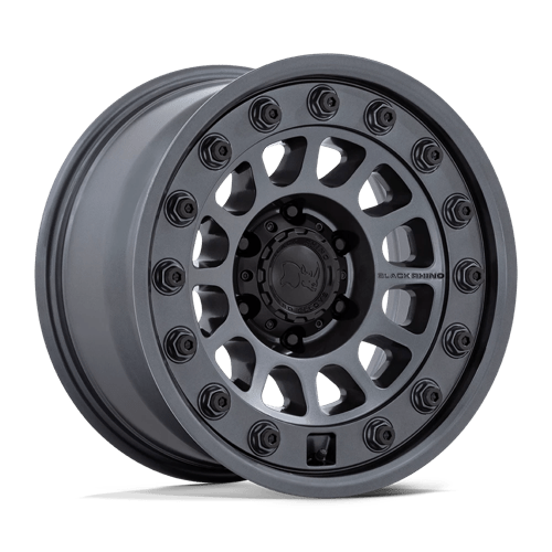17x8 black rhino hard alloys br012 outback matte gunmetal wheel 6x5.5 bolt pattern 32mm offset