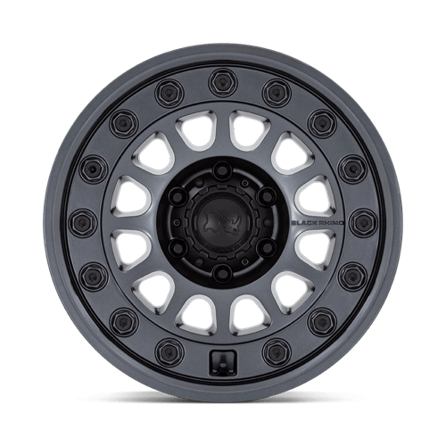 18x8 5 black rhino hard alloys br012 outback matte gunmetal wheel 6x5.5 bolt pattern 0mm offset