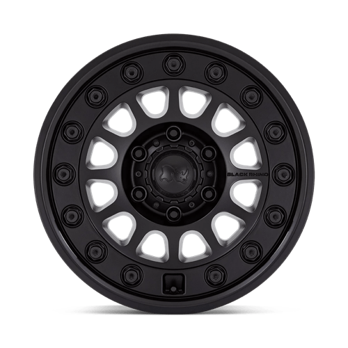 18x8 black rhino hard alloys br012 outback matte black wheel 6x5.5 bolt pattern 32mm offset