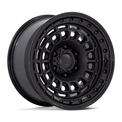 17x9 black rhino hard alloys br014 sahara matte black w gloss black lip wheel 6x5.5 bolt pattern 0mm offset