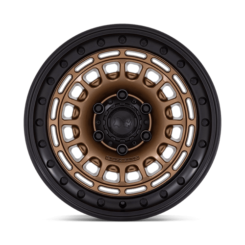 17x9 black rhino hard alloys br014 sahara matte bronze w gloss black lip wheel 6x5.5 bolt pattern 0mm offset