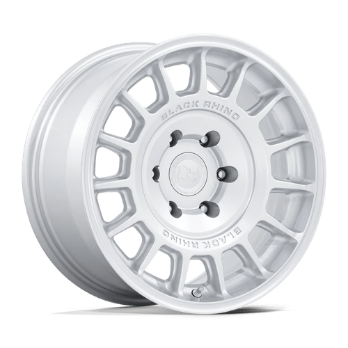 17x8 5 black rhino hard alloys br015 voll hyper silver wheel 6x5.5 bolt pattern 25mm offset