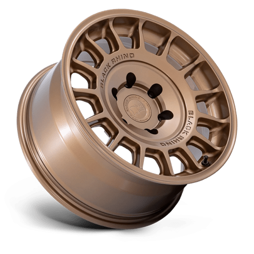 17x8 5 black rhino hard alloys br015 voll matte bronze wheel 6x5.5 bolt pattern 25mm offset