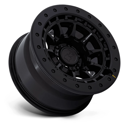 17x8 5 black rhino hard alloys br016 tusk gloss black wheel 6x5.5 bolt pattern 10mm offset