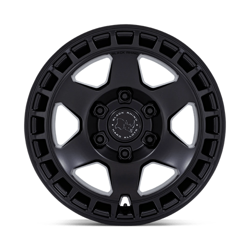 17x8 5 black rhino hard alloys br022 bahari matte black wheel 6x5.5 bolt pattern 10mm offset