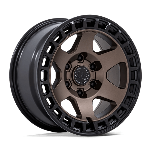 18x8 black rhino hard alloys br022 bahari burnt bronze w matte blk lp wheel 6x5.5 bolt pattern 45mm offset