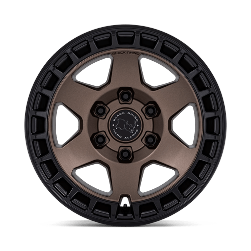 18x8 black rhino hard alloys br022 bahari burnt bronze w matte blk lp wheel 6x5.5 bolt pattern 45mm offset