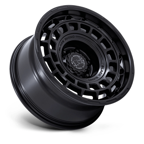 17x8 5 black rhino hard alloys br024 awol matte black wheel 6x5.5 bolt pattern 25mm offset