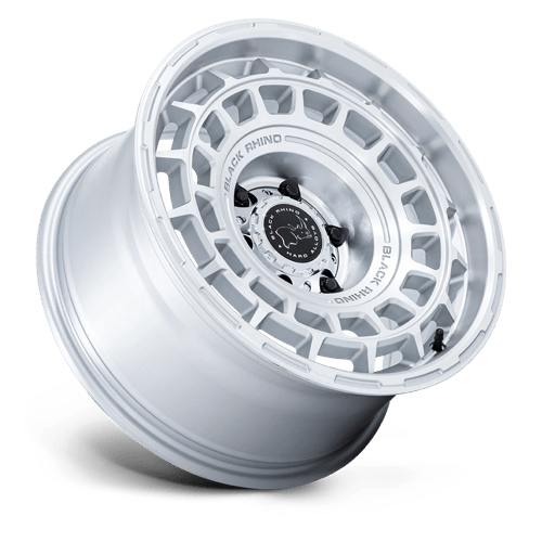 20x8 5 black rhino hard alloys br024 awol silver w machined face wheel 6x5.5 bolt pattern 25mm offset