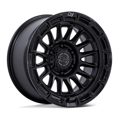 17x9 black rhino hard alloys br025 rival matte black w gloss blk lp wheel 6x5.5 bolt pattern 12mm offset