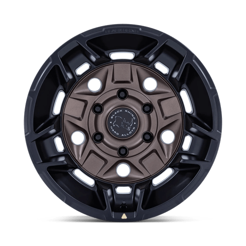 17x8 5 black rhino hard alloys br028 guard burnt bronze w matte blk lp wheel 6x5.5 bolt pattern 0mm offset