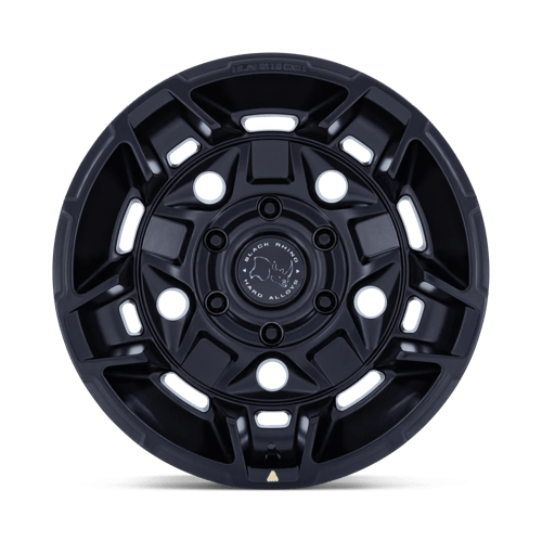 17x8 5 black rhino hard alloys br028 guard matte black wheel 6x5.5 bolt pattern 25mm offset