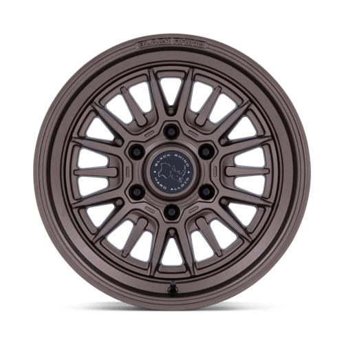 17x8 5 black rhino hard alloys br030 taleo burnt bronze wheel 6x5.5 bolt pattern 0mm offset
