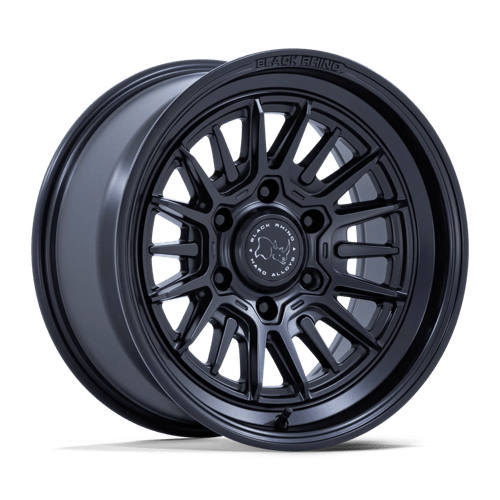 17x8 5 black rhino hard alloys br030 taleo matte black wheel 6x5.5 bolt pattern 35mm offset