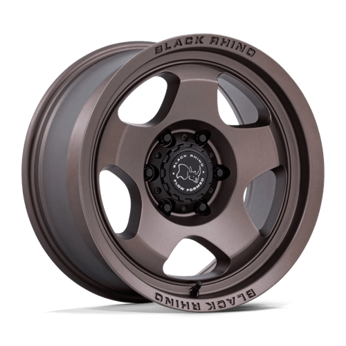 17x8 black rhino hard alloys br031 sol burnt bronze wheel 6x5.5 bolt pattern 38mm offset