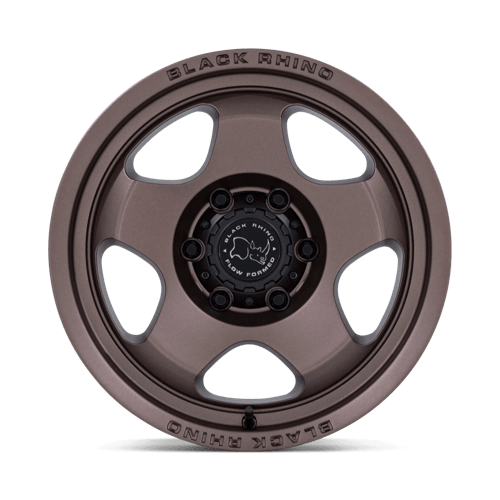 17x8 5 black rhino hard alloys br031 sol burnt bronze wheel 6x5.5 bolt pattern 0mm offset