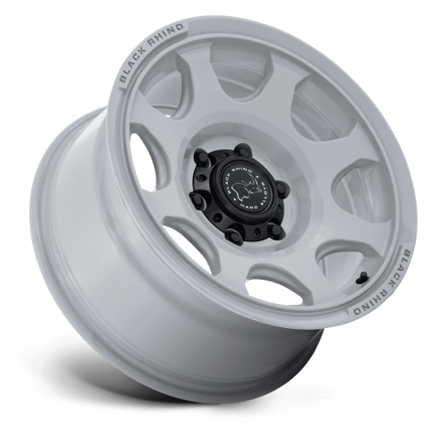 17x8 5 black rhino hard alloys br037 tembo grayspace wheel 6x5.5 bolt pattern 0mm offset