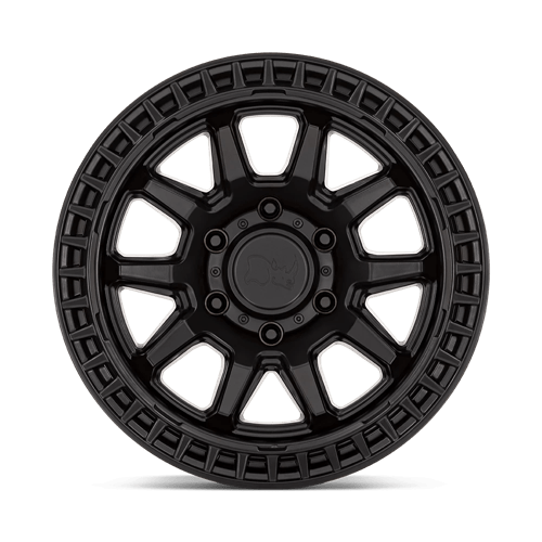 17x8 5 black rhino hard alloys br001 calico matte black wheel 6x5.5 bolt pattern 0mm offset
