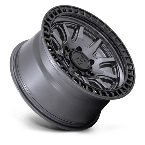 17x8 5 black rhino hard alloys br001 calico matte gunmetal w m black lip wheel 6x5.5 bolt pattern 0mm offset
