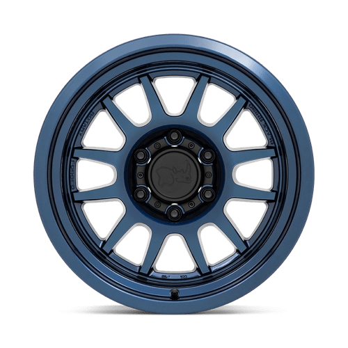 16x8 5 black rhino hard alloys gde guide gloss midnight blue wheel 6x5.5 bolt pattern 10mm offset