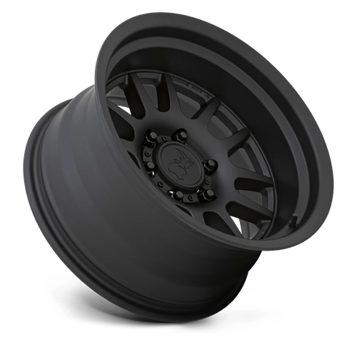 17x9 black rhino hard alloys gde guide matte black wheel 6x5.5 bolt pattern 38mm offset