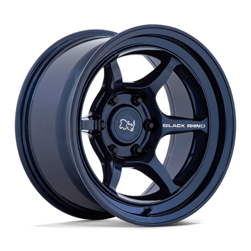 17x9 black rhino hard alloys br014 shogun gloss midnight blue wheel 6x5.5 bolt pattern 38mm offset
