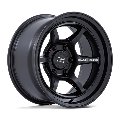16x8 black rhino hard alloys br015 shogun matte black wheel 6x5.5 bolt pattern 10mm offset