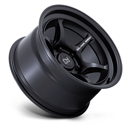 16x8 black rhino hard alloys br015 shogun matte black wheel 6x5.5 bolt pattern 10mm offset
