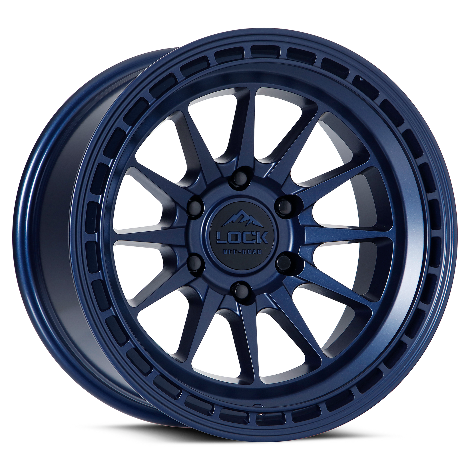 17x9 lock off-road baja matte blue wheel 6x5.5 bolt pattern 12mm offset