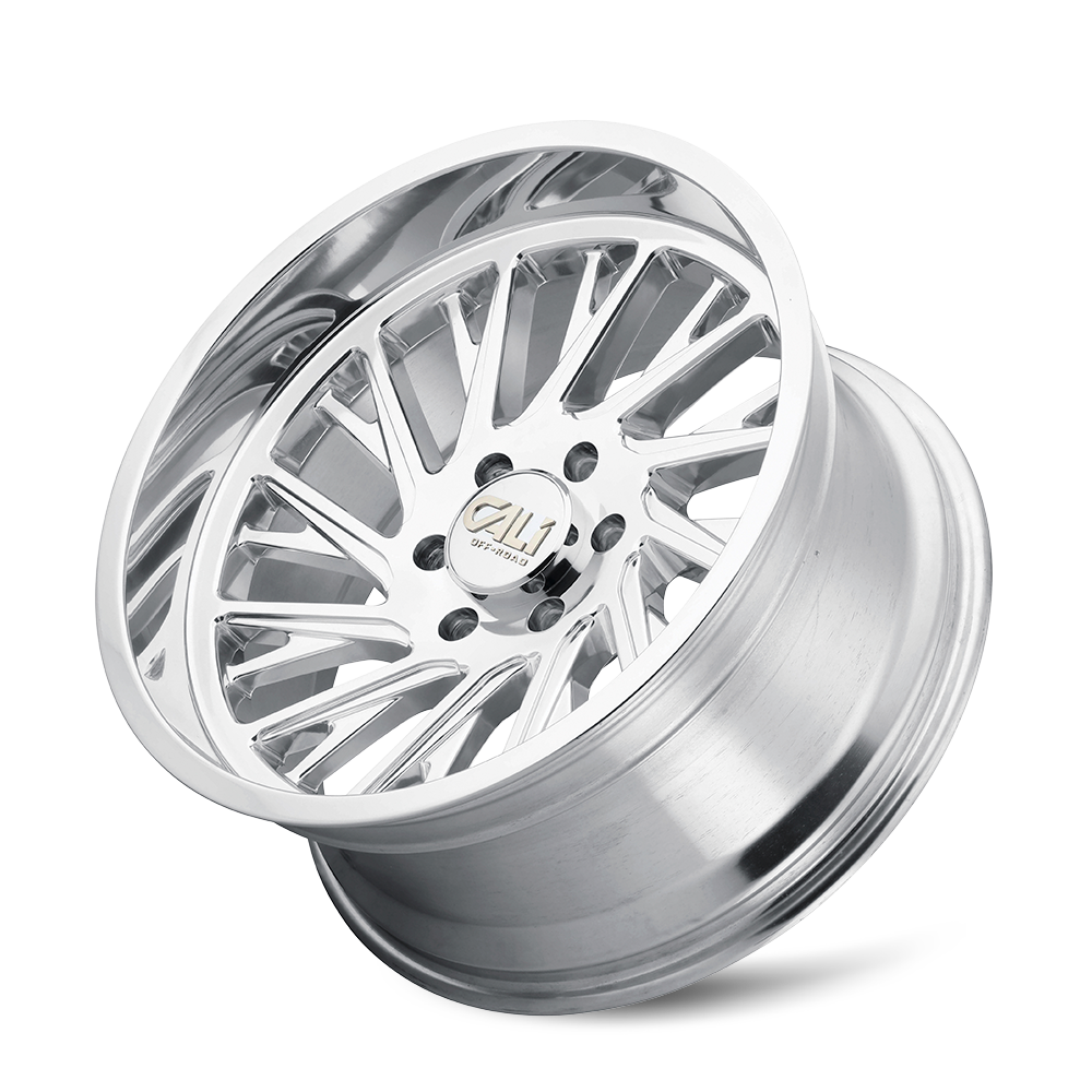 22x12 cali off-road purge polished wheel 6x5.5 bolt pattern 51mm offset